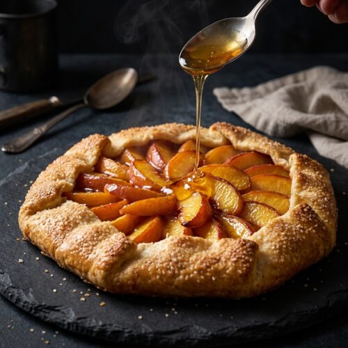 Hot Honey Peach Galette: The Ultimate Sweet & Spicy Summer Dessert